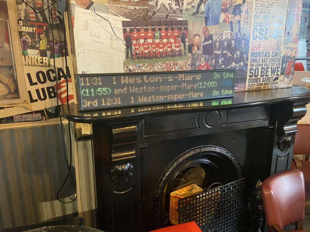 Pub Customer Pro Departure Board