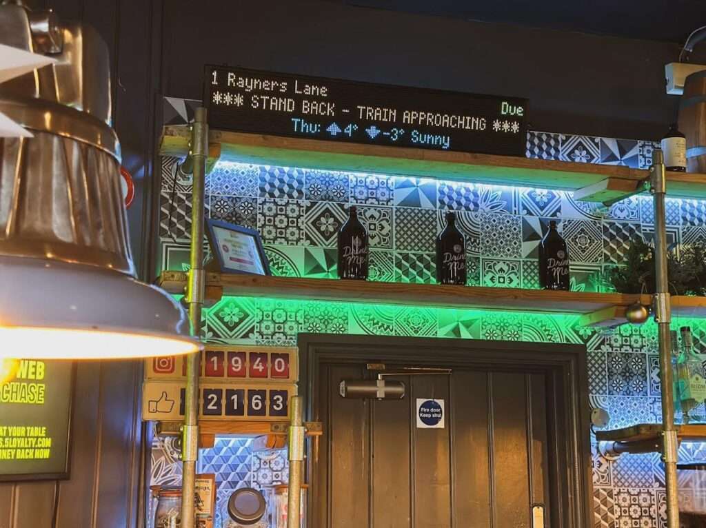 Customer Pro Departure Board