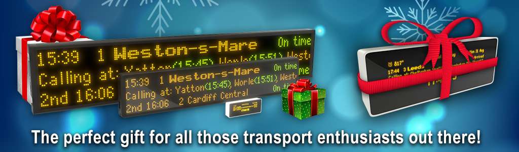 The perfect gift for all those transport enthusiasts out there!