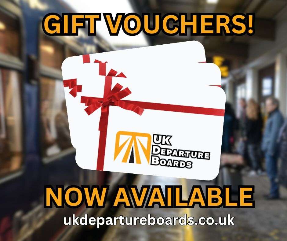 Gift voucher Uk Departure Boards