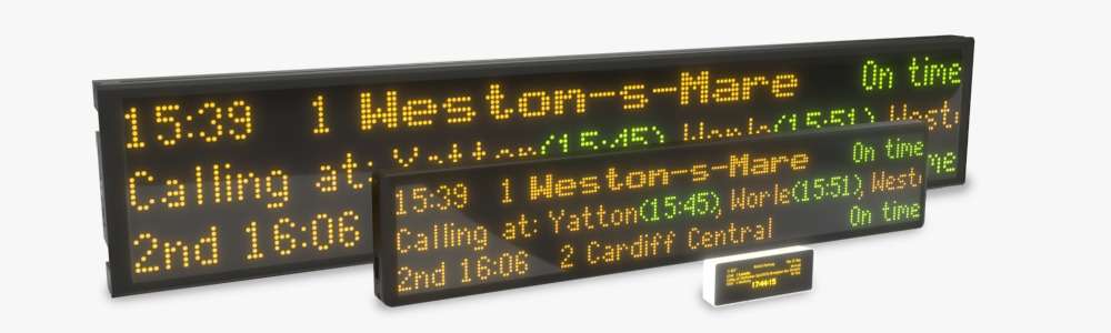 Pro,Classic & Desktop Departures boards
