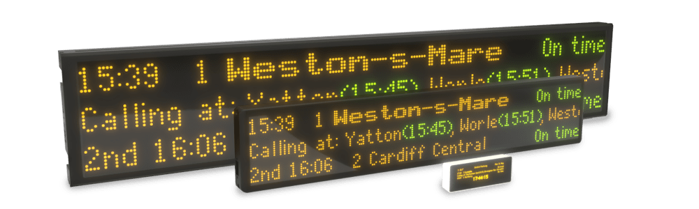 Pro,Classic & Desktop Departures boards