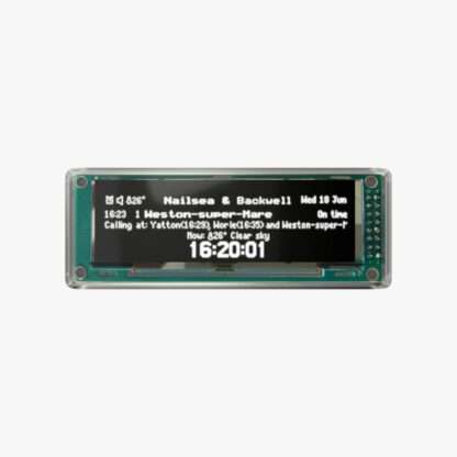 Miniature Transparent Desktop Departures® Board LIMITED EDITION - Image 10