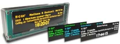 Miniature Transparent Desktop Departures® Board LIMITED EDITION