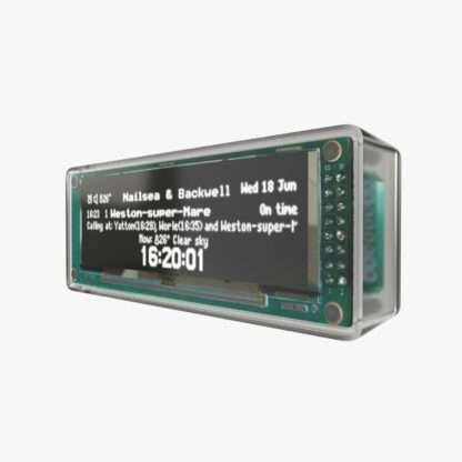 Miniature Transparent Desktop Departures® Board LIMITED EDITION - Image 9