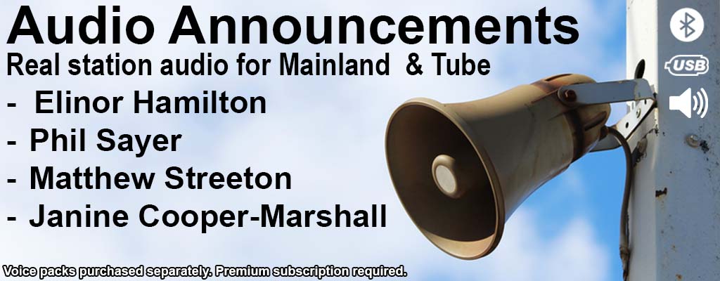 real audio station announcements