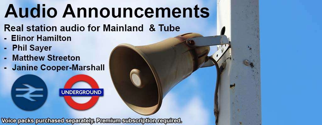 real audio station announcements