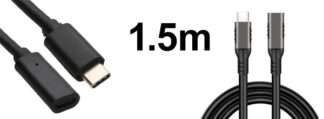 1.5m Extension Cable (USB-C)